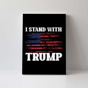 Pro Trump Supporter Trump I Stand With Trump Canvas