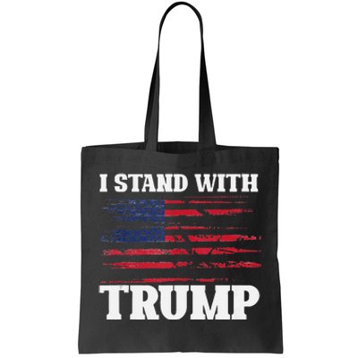 Pro Trump Supporter Trump I Stand With Trump Tote Bag