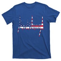 President Trump Signature Usa Flag Color Patriotic American Gift T-Shirt