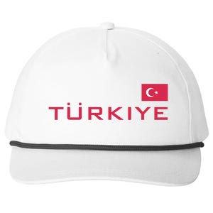 Proud Turkish Shooting Team Sport Turkiye Shooting Snapback Five-Panel Rope Hat