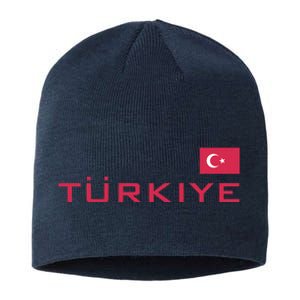 Proud Turkish Shooting Team Sport Turkiye Shooting Sustainable Beanie