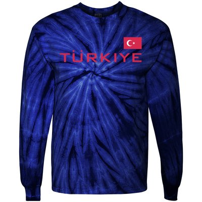 Proud Turkish Shooting Team Sport Turkiye Shooting Tie-Dye Long Sleeve Shirt