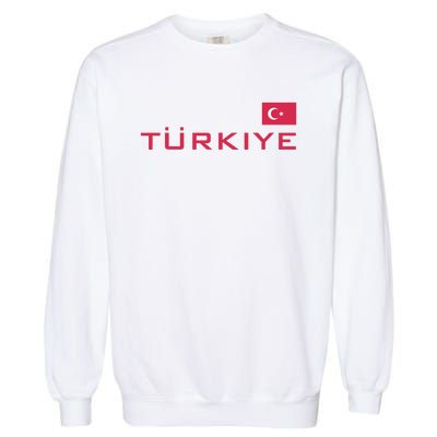 Proud Turkish Shooting Team Sport Turkiye Shooting Garment-Dyed Sweatshirt