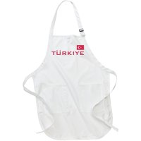 Proud Turkish Shooting Team Sport Turkiye Shooting Full-Length Apron With Pockets