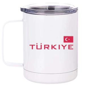 Proud Turkish Shooting Team Sport Turkiye Shooting 12 oz Stainless Steel Tumbler Cup