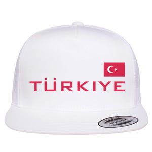 Proud Turkish Shooting Team Sport Turkiye Shooting Flat Bill Trucker Hat