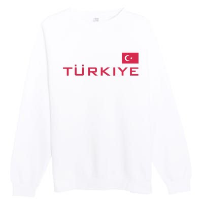 Proud Turkish Shooting Team Sport Turkiye Shooting Premium Crewneck Sweatshirt