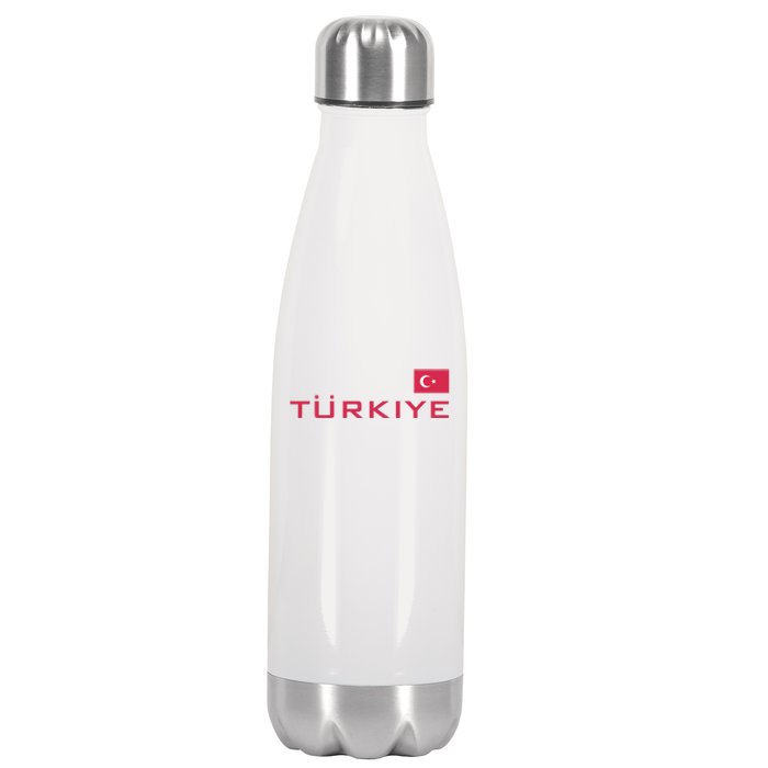 Proud Turkish Shooting Team Sport Turkiye Shooting Stainless Steel Insulated Water Bottle