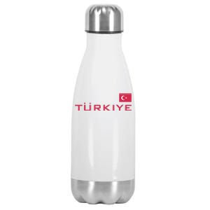 Proud Turkish Shooting Team Sport Turkiye Shooting Stainless Steel Insulated Water Bottle