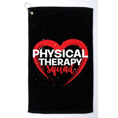 Physical Therapy Squad PTA Therapist Heart Physical Therapy Golf Towel