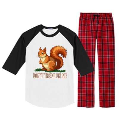 Peanut The Squirrel Don’T Tread On Me Raglan Sleeve Pajama Set