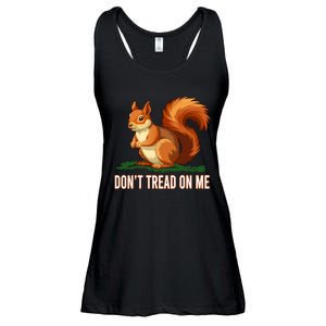 Peanut The Squirrel Don’T Tread On Me Ladies Essential Flowy Tank