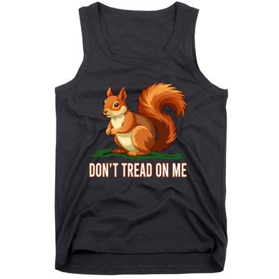 Peanut The Squirrel Don’T Tread On Me Tank Top