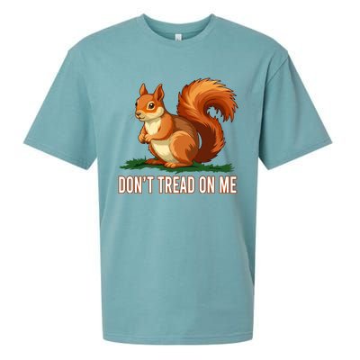 Peanut The Squirrel Don’T Tread On Me Sueded Cloud Jersey T-Shirt