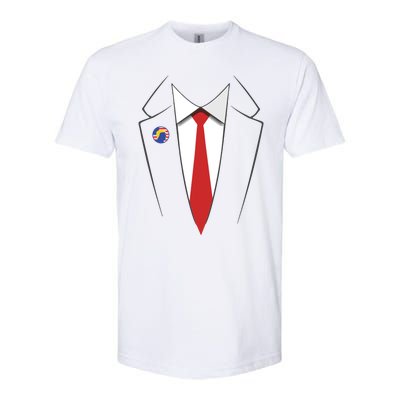 President Trump Suit Us President Easy Costume Softstyle CVC T-Shirt