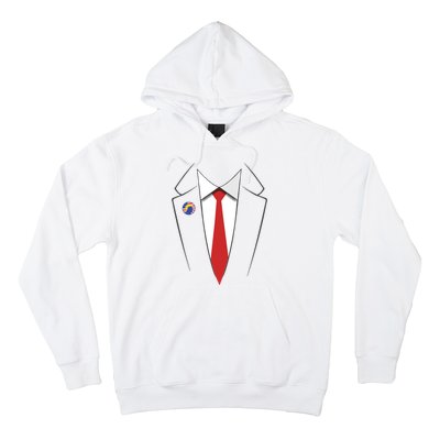 President Trump Suit Us President Easy Costume Hoodie