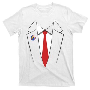 President Trump Suit Us President Easy Costume T-Shirt