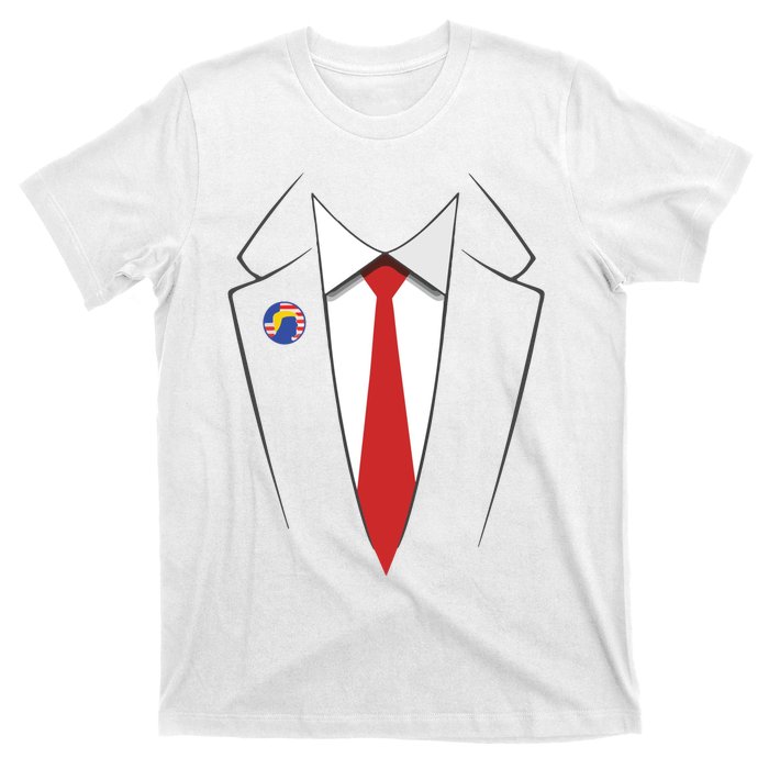 President Trump Suit Us President Easy Costume T-Shirt