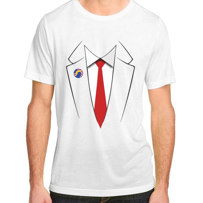 President Trump Suit Us President Easy Costume Adult ChromaSoft Performance T-Shirt