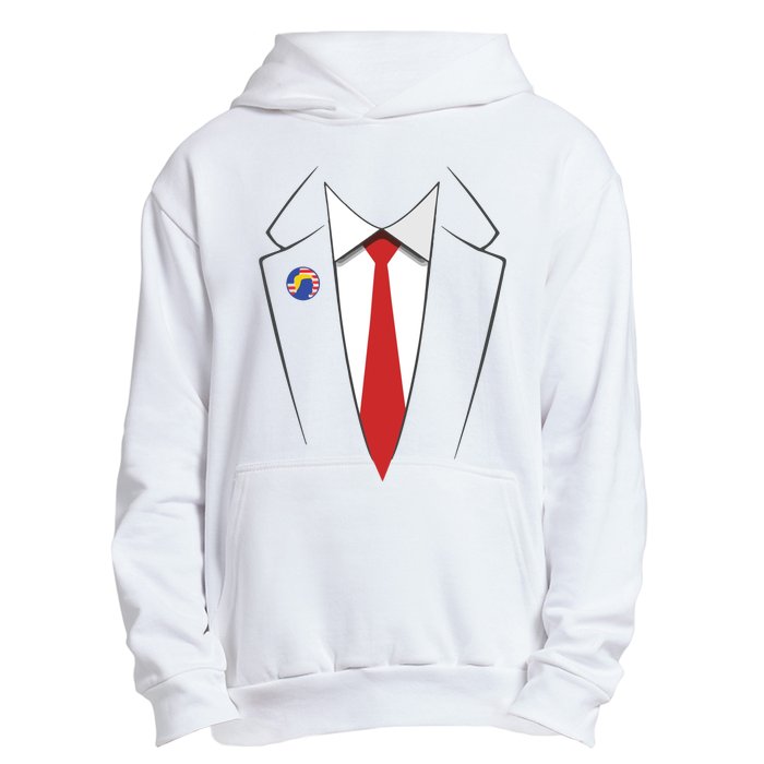 President Trump Suit Us President Easy Costume Urban Pullover Hoodie