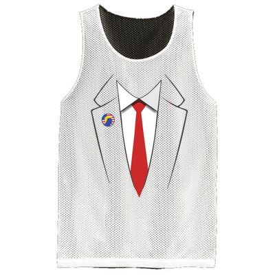 President Trump Suit Us President Easy Costume Mesh Reversible Basketball Jersey Tank