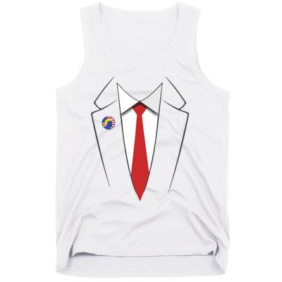 President Trump Suit Us President Easy Costume Tank Top