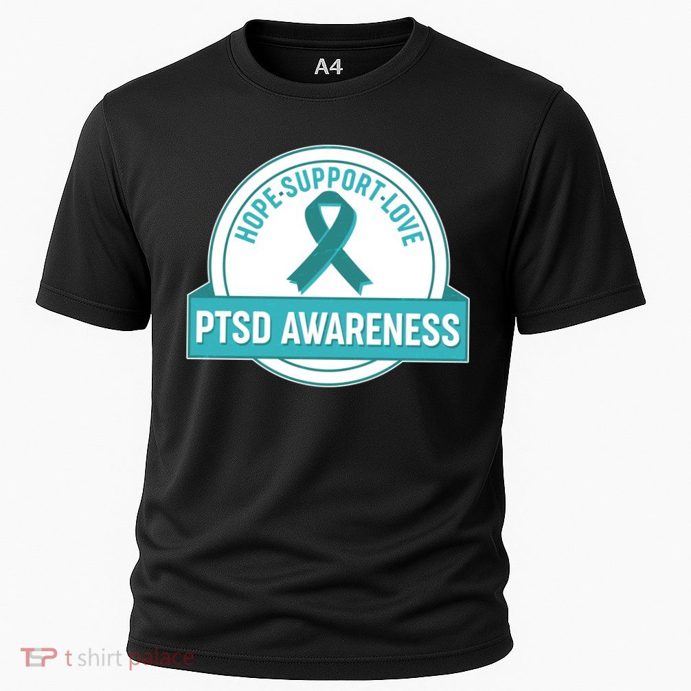 PTSD Awareness Hope Support Love Performance Shirt