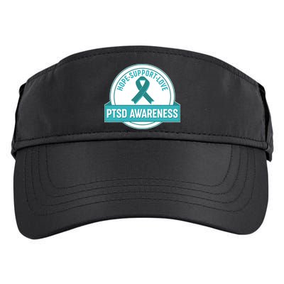 PTSD Awareness Hope Support Love Adult Drive Performance Visor