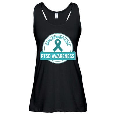 PTSD Awareness Hope Support Love Ladies Essential Flowy Tank