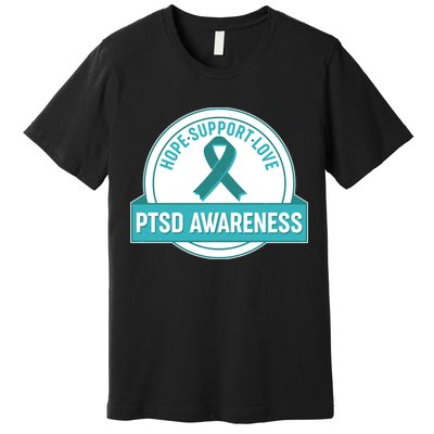 PTSD Awareness Hope Support Love Premium T-Shirt