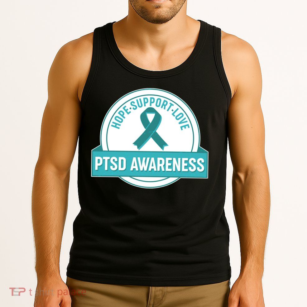 PTSD Awareness Hope Support Love Tank Top