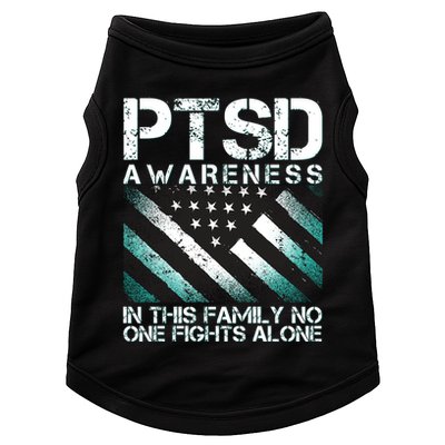 PTSD Awareness In This Family No One Fights Alone Doggie Tank
