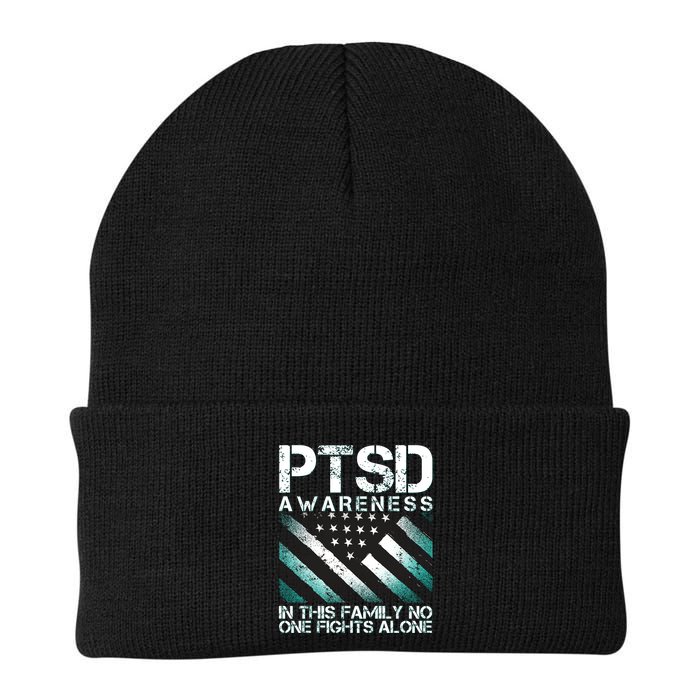 PTSD Awareness In This Family No One Fights Alone Beanie