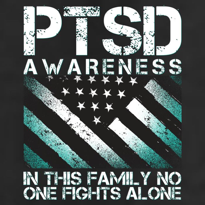PTSD Awareness In This Family No One Fights Alone Beanie