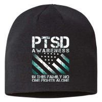 PTSD Awareness In This Family No One Fights Alone Sustainable Beanie