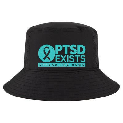 PTSD Exists Spread The News Cool Comfort Performance Bucket Hat