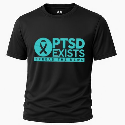 PTSD Exists Spread The News Performance Shirt