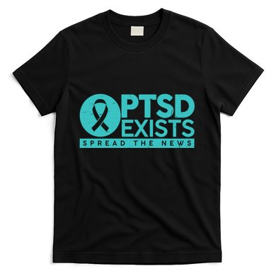 PTSD Exists Spread The News T-Shirt