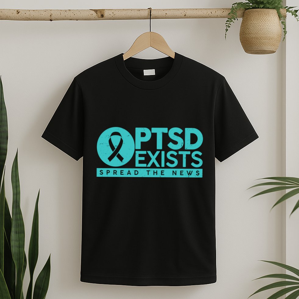 PTSD Exists Spread The News T-Shirt