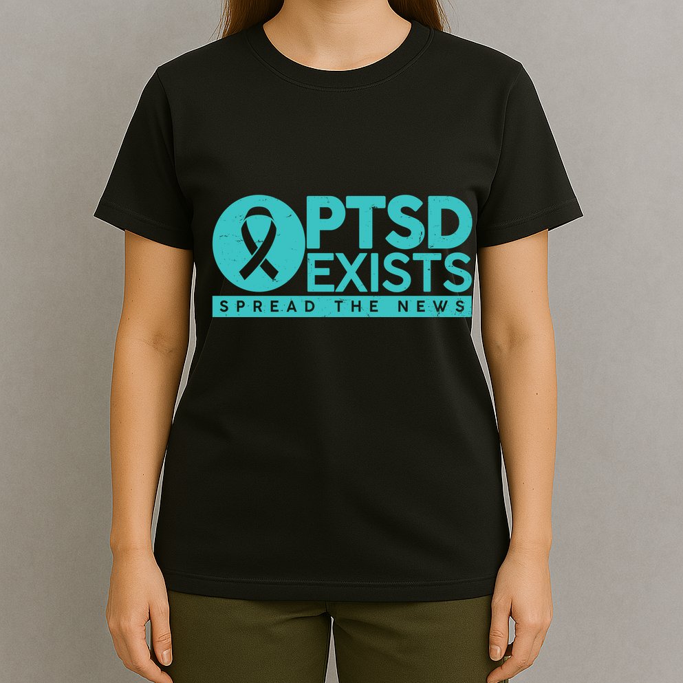 PTSD Exists Spread The News T-Shirt