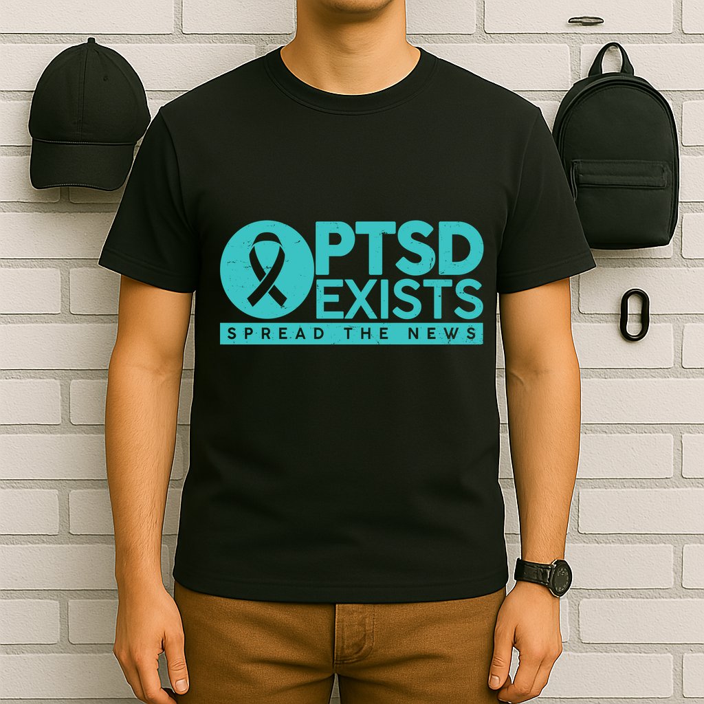 PTSD Exists Spread The News T-Shirt