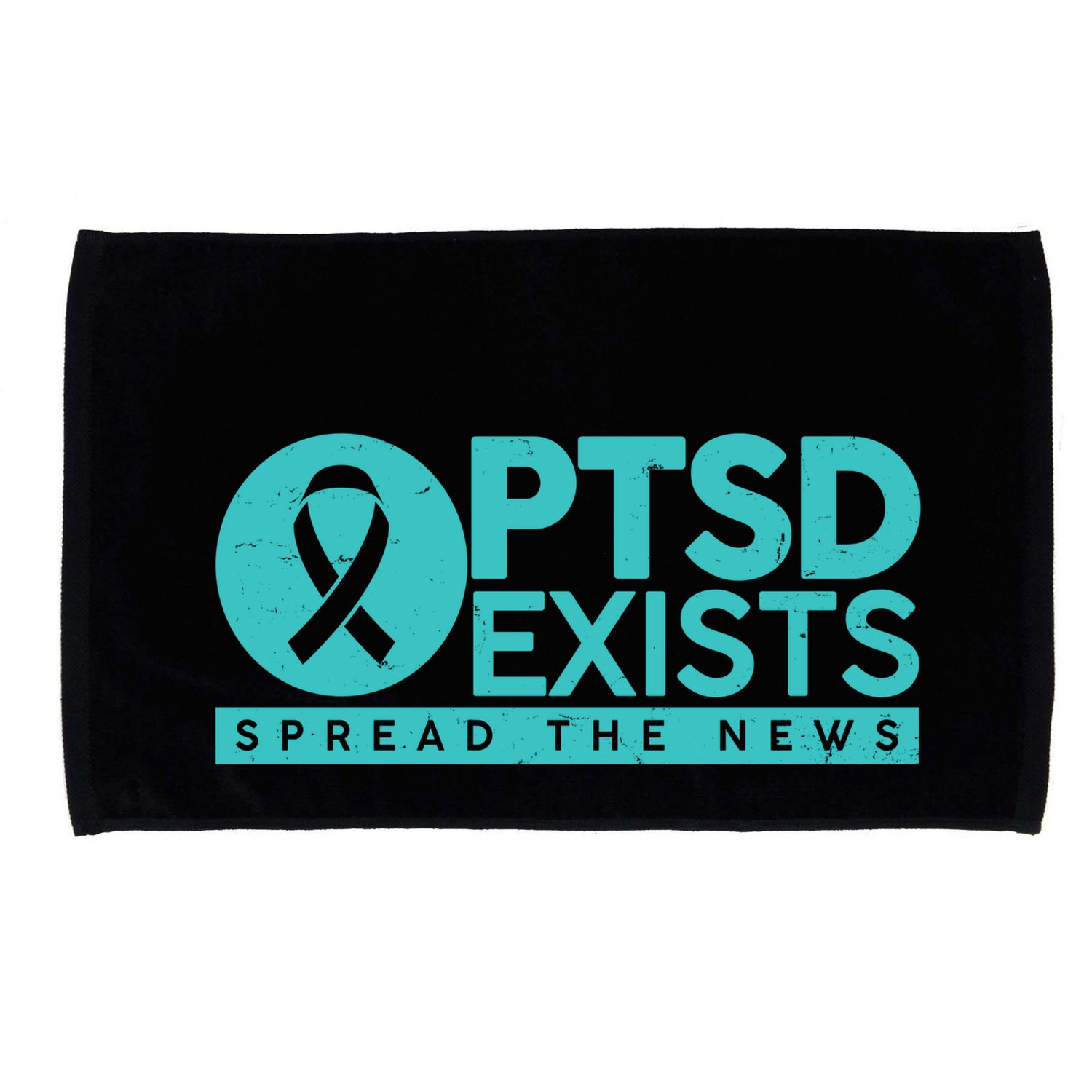 PTSD Exists Spread The News Microfiber Hand Towel