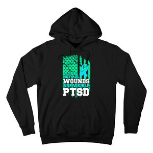 PTSD Flag Not All Wounds Are Visible Hoodie