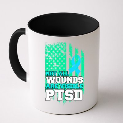 PTSD Flag Not All Wounds Are Visible Mug