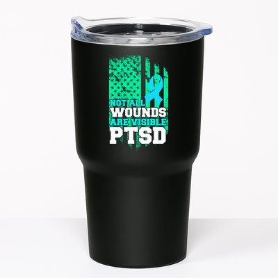 PTSD Flag Not All Wounds Are Visible Tumbler