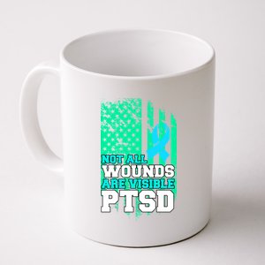 PTSD Flag Not All Wounds Are Visible Coffee Mug