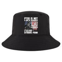 PTSD Is Not A Sign Of Weakness Support Military Troops Cool Comfort Performance Bucket Hat