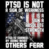 PTSD Is Not A Sign Of Weakness Support Military Troops Impact Tech Backpack