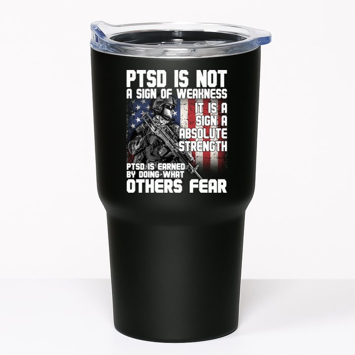 PTSD Is Not A Sign Of Weakness Support Military Troops Tumbler