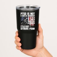 PTSD Is Not A Sign Of Weakness Support Military Troops Tumbler